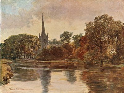 Trinity Church, Stratford on Avon by Francis S. Walker